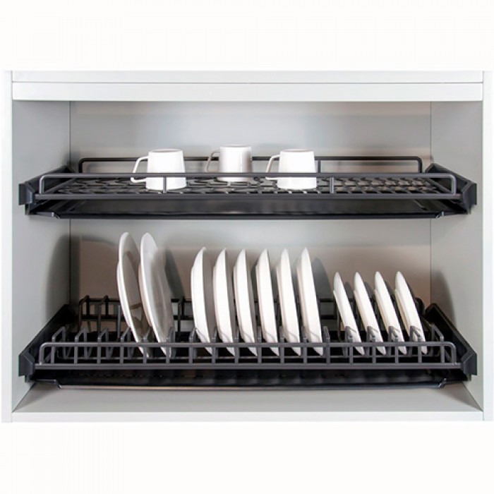 Сушка PANDORA SU07/800 плоский прут ГРАФИТ