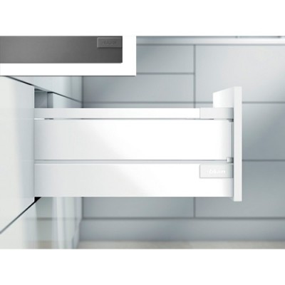 Комплект TANDEMBOX antaro со вставками из металла D 224/500 мм, BLUMOTION, INSERTA, серый орион