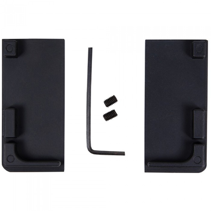 GOLA BALANCE заглушки закрытые внутренние к профилю L (левая/правая) черная