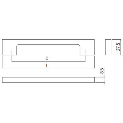 РУЧКА UZ819/256 медь (Р)