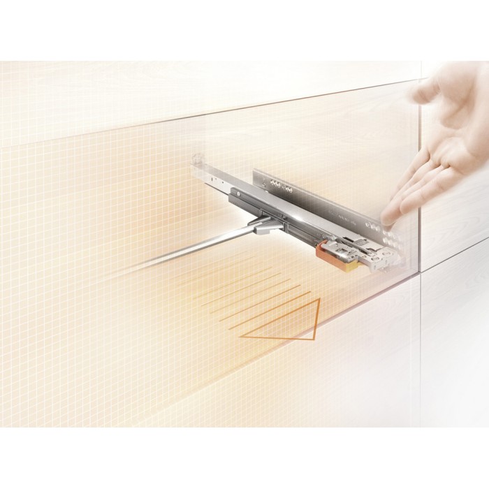 Movento/Legrabox Tip-on + Blumoution механизм тип L3, NL=350-750 мм (T60L7540TOBR+LV1R735)