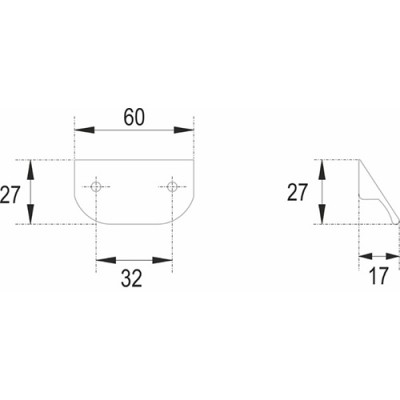 Ручка AL TICK RS156BL.3/32