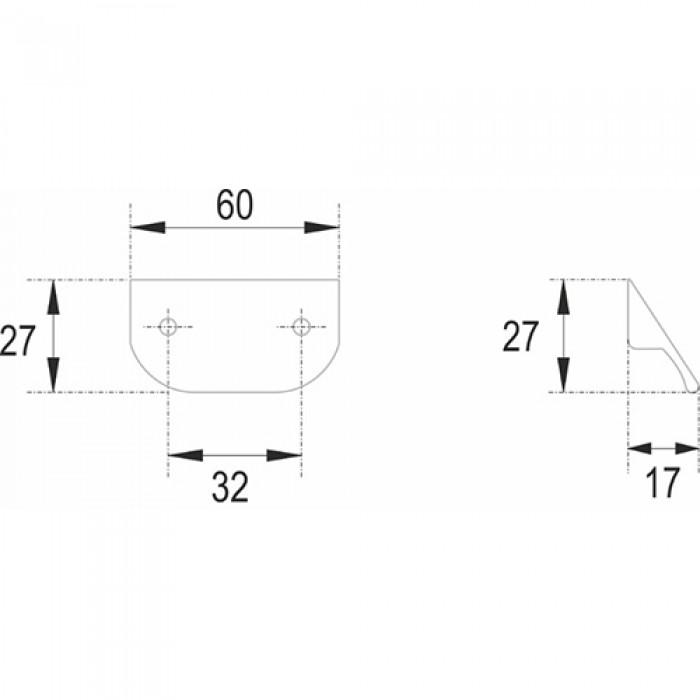 Ручка AL TICK RS156BL.3/32