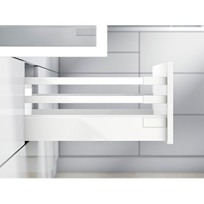 Комплект TANDEMBOX antaro F (C) 276/500 мм, TIP-ON BLUMOTION (без вала), INSERTA, серый металлик