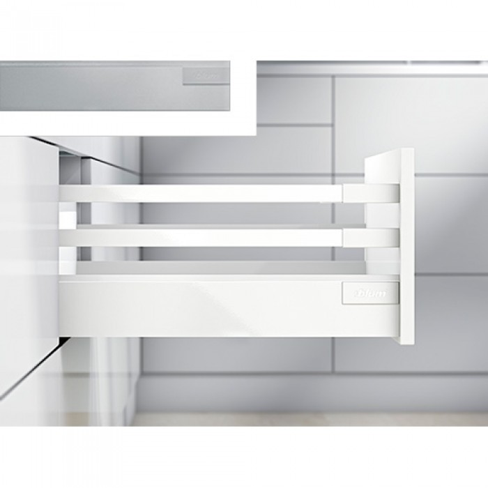 Комплект TANDEMBOX antaro F (C) 276/500 мм, TIP-ON BLUMOTION (без вала), INSERTA, серый металлик