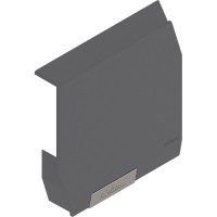 Aventos HK-S заглушка темно-серая левая (20K8A21.21ABD L+ZT 40 TGIG)