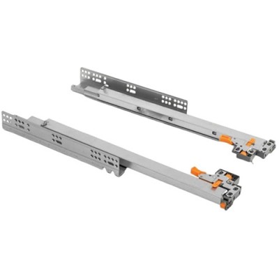 Направляющая MODERN SLIDE PRO (2 в 1)  PUSH TO OPEN + SOFT CLOSE 500 мм GTV