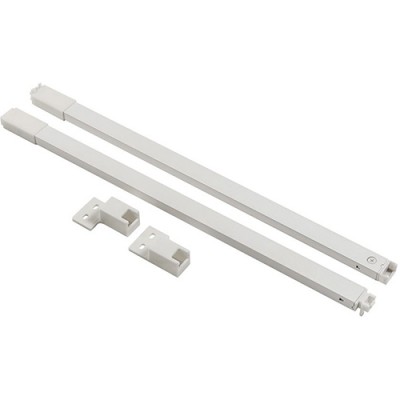 Релинг для AXISPRO белый 400 мм (комплект L+P)