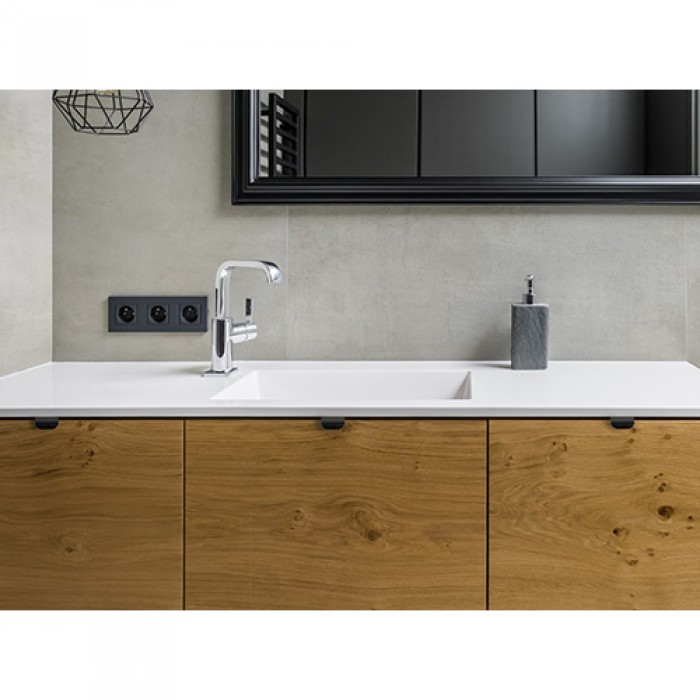 Мебельная ручка MONTE  RT110BL.1/16