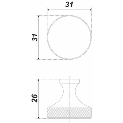 Ручка AL EROS mini RC287CP.4