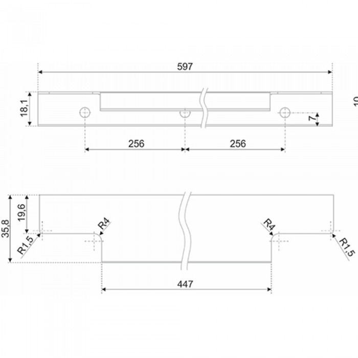 Ручка AL RAY RT109SG.1/000/600 (*)