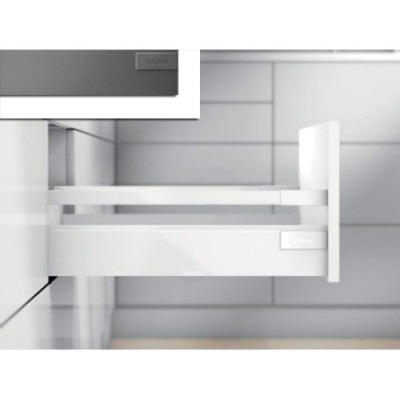 Комплект TANDEMBOX antaro B 160/500 мм, TIP-ON BLUMOTION (без вала), INSERTA, серый орион