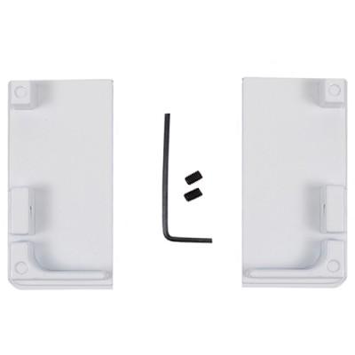 GOLA BALANCE заглушки закрытые внутренние к профилю L (левая/правая) белая