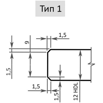 криволинейное фасонное фрезерование компакт плиты 8-12 мм (тип1)