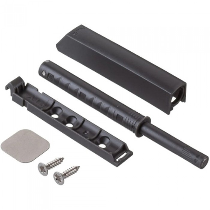 Tip-on усиленный врезной с адаптером темно-серый GTV