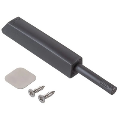 Tip-on усиленный врезной с адаптером темно-серый GTV