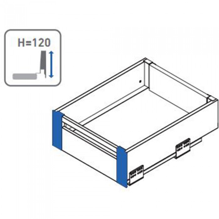 Крепление передней панели для внутреннего AXISPRO 116 мм серый орион (комплект L+P) Крепление передней панели для внутреннего AXISPRO 116 мм серый орион (комплект L+P)