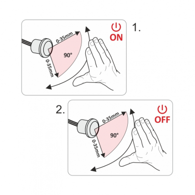 Выключатель бесконтактный двухфункциональный HLT