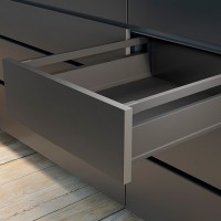 MODERN BOX PRO L=500мм / H=135 мм (антрацит)