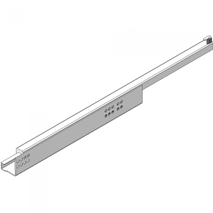Tandem серии (F) направляющие п/в 550 мм Blumotion для 16 -19 мм (560F5500B  TANDEM  MP  ZN)