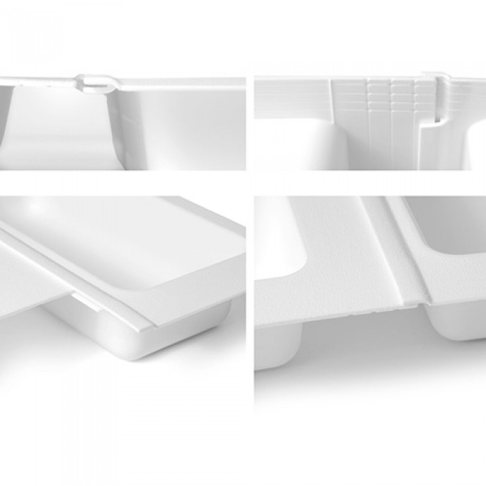 Блок универсальный узкий BLOKI PC10/W/107x480 БЕЛЫЙ