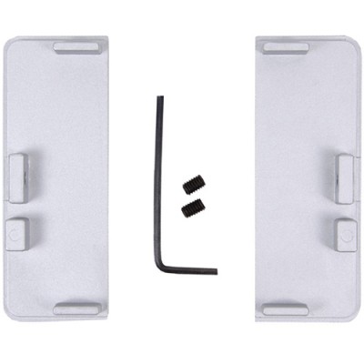 GOLA BALANCE заглушки закрытые внутренние к профилю C (левая/правая) алюминий