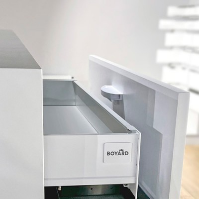 Ручка поводок для внутреннего ящика SBH100/W белая