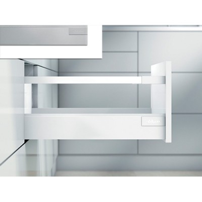 Комплект TANDEMBOX antaro D 224/450 мм, TIP-ON BLUMOTION (без вала), INSERTA, серый металлик