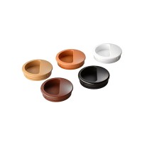 Ручка врезная пластиковая МD 61 махон (Р)