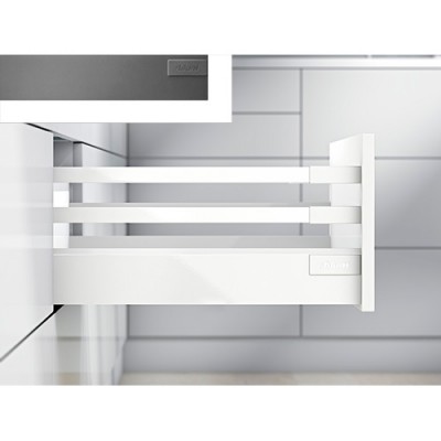 Комплект TANDEMBOX antaro F (C) 276/500 мм, TIP-ON BLUMOTION (без вала), INSERTA, серый орион