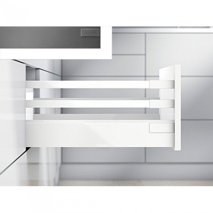 Комплект TANDEMBOX antaro F (C) 276/500 мм, TIP-ON BLUMOTION (без вала), INSERTA, серый орион