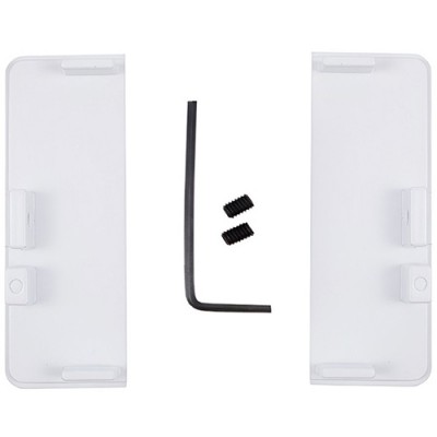 GOLA BALANCE заглушки закрытые внутренние к профилю C (левая/правая) белая