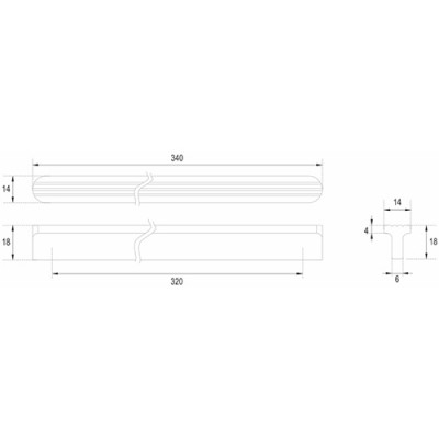 Ручка RS064GR.4/320