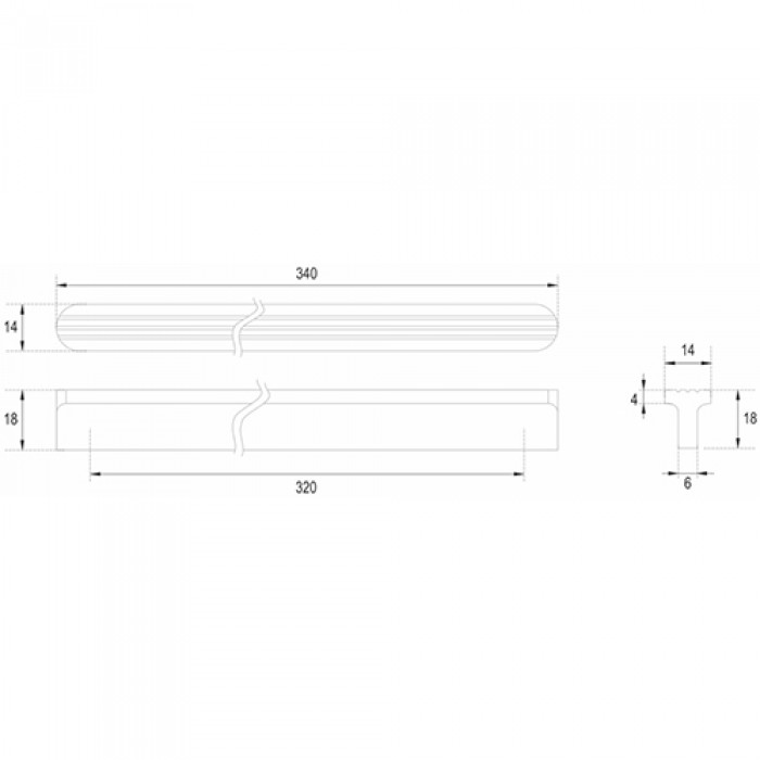 Ручка RS064GR.4/320