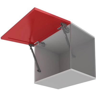 Кронштейн газовый GL110GRPH/100/3 100N с фиксацией положения и амортизацией графит