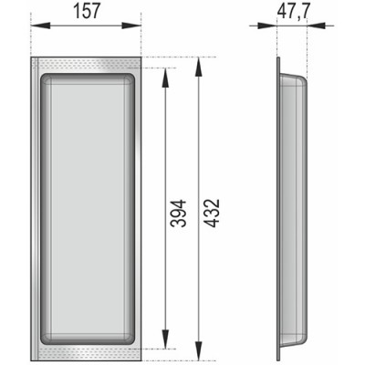 Блок универсальный широкий BLOKI PC12/W/157x430