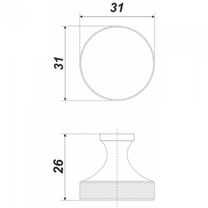 Ручка AL EROS mini RC287MBSN.4