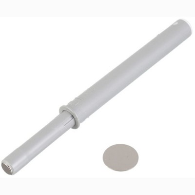 Tip-on усиленный врезной светло-серый GTV (SALTO)