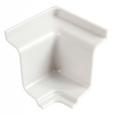 Угол внутренний 478 к плинтусу KORNER белый