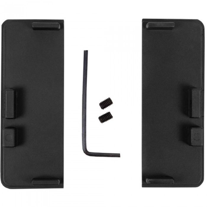 GOLA BALANCE заглушки закрытые внутренние к профилю C (левая/правая) черная