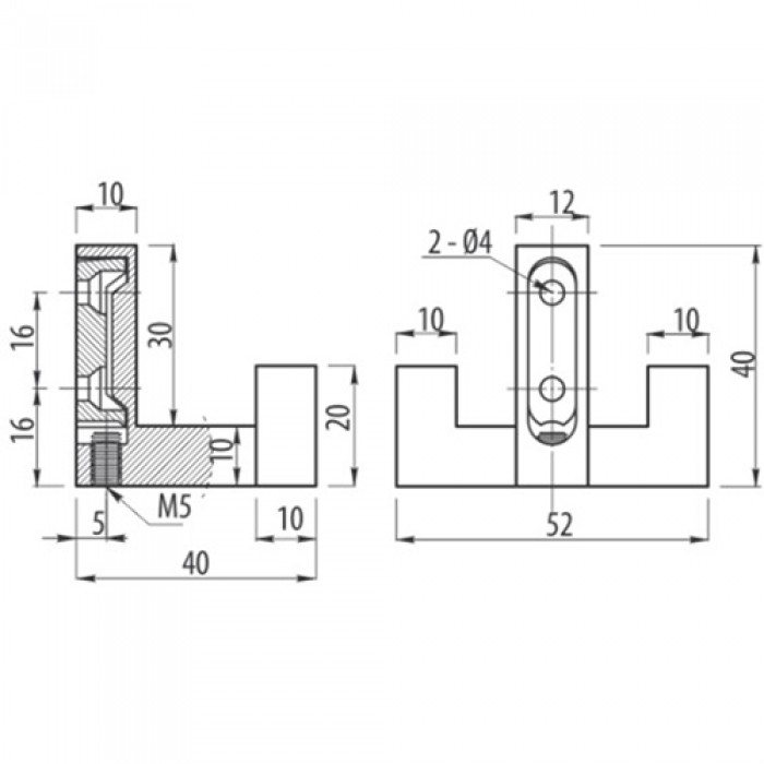 Вешалка K 2202 черная