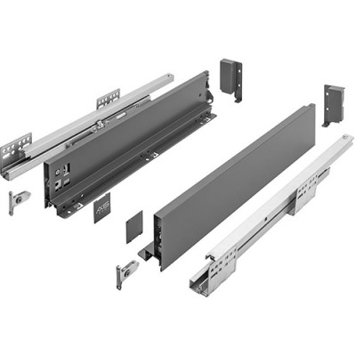 AXISPRO L=500мм / H=86 мм (антрацит) PUSH TO OPEN