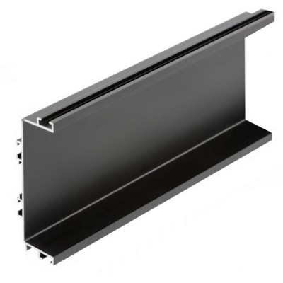 VELLO профиль C-образный средний для нижних баз алюминий