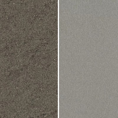 Скинали F352 ST76 Базальтино терра/ F502 ST7 Алюминий мелкоматированный