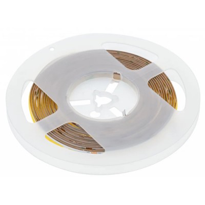 СВЕТОДИОДНАЯ ЛЕНТА COB 1600 LED, 12V, IP20, 40W, 8MM, 5M, СВЕТ  ХОЛОДНЫЙ БЕЛЫЙ GTV