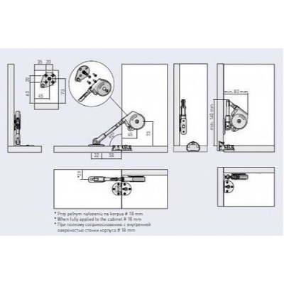 Барный кронштейн короткий VIM