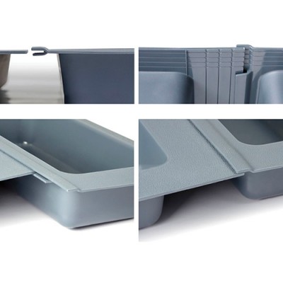 Блок дополнительный для столовых приборов BLOKI PC11/GRPH/107x480