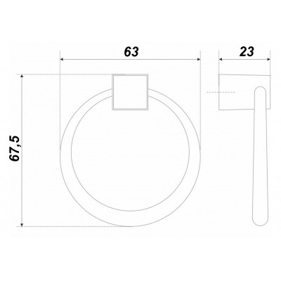 Ручка OREOL RC046BL.4