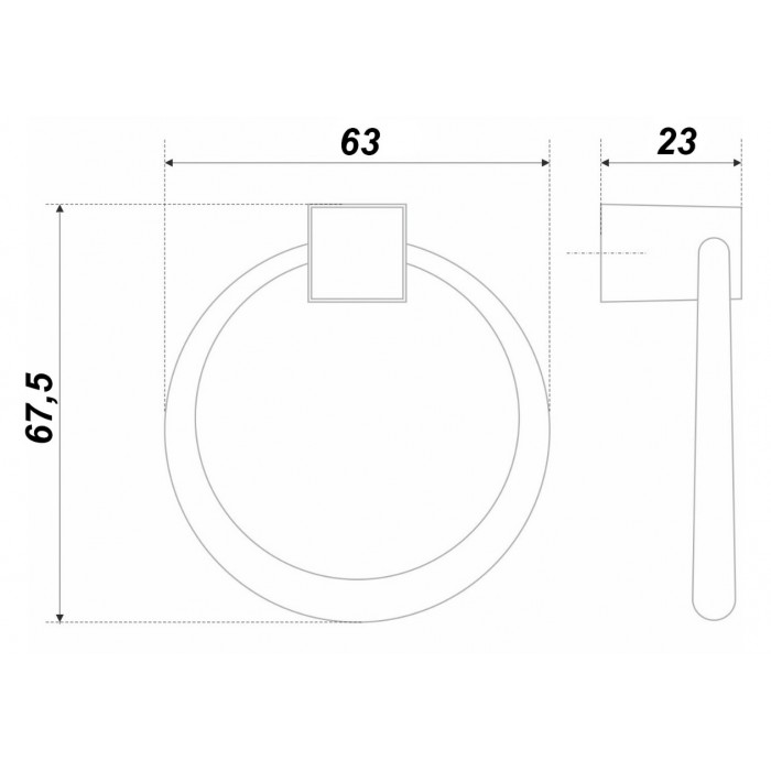 Ручка OREOL RC046BL.4