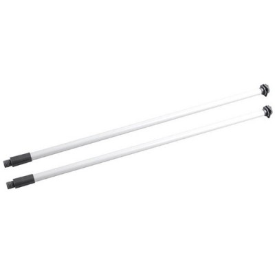 Релинг для Модернбокса белый 400 мм (комплект L+P)